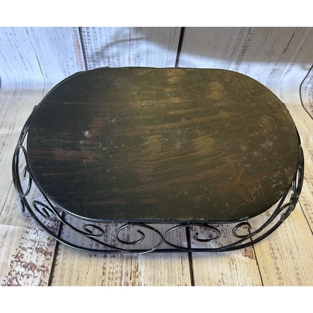 N/A oval metal